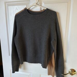 TWO Banana Republic Sweaters! One camel and one gray bundled